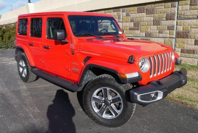 used 2020 Jeep Wrangler Unlimited car, priced at $31,122