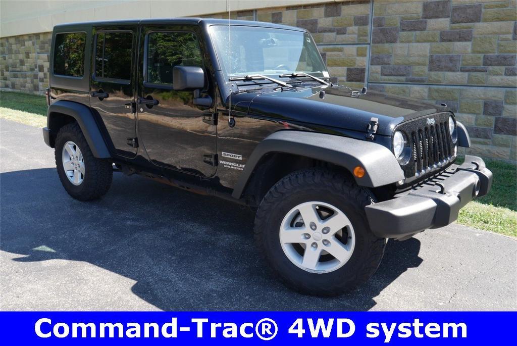 used 2016 Jeep Wrangler Unlimited car, priced at $16,183