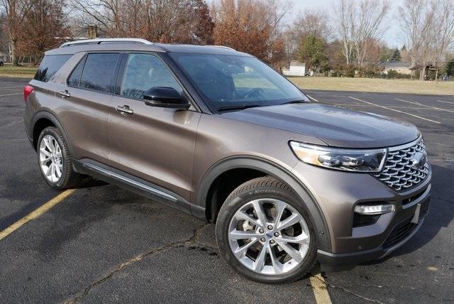 used 2021 Ford Explorer car, priced at $34,024