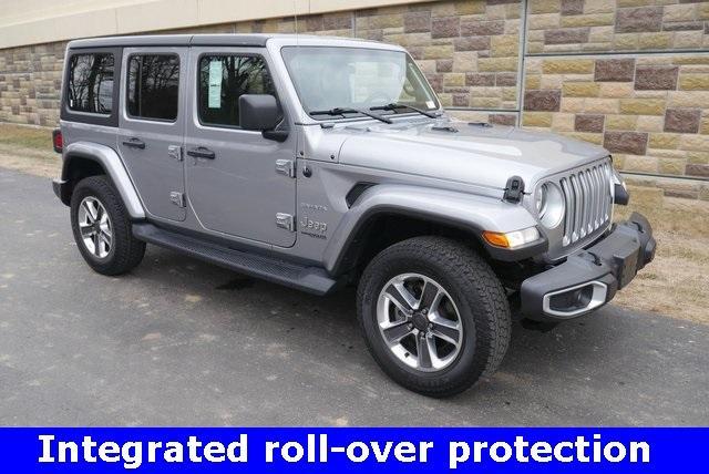 used 2021 Jeep Wrangler Unlimited car, priced at $27,147