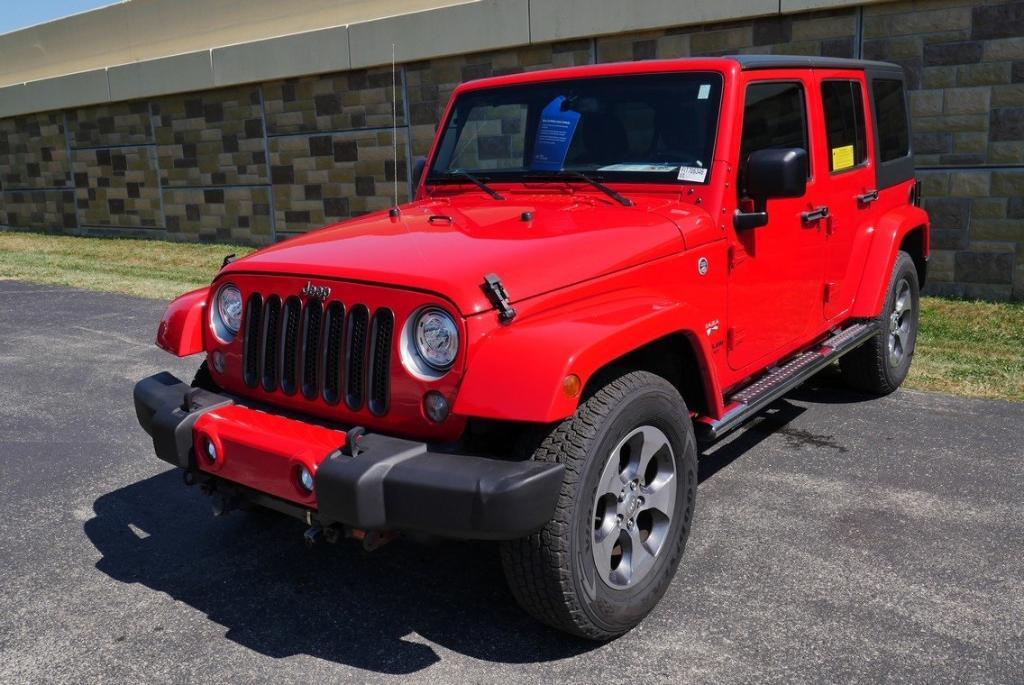 used 2017 Jeep Wrangler Unlimited car, priced at $22,127