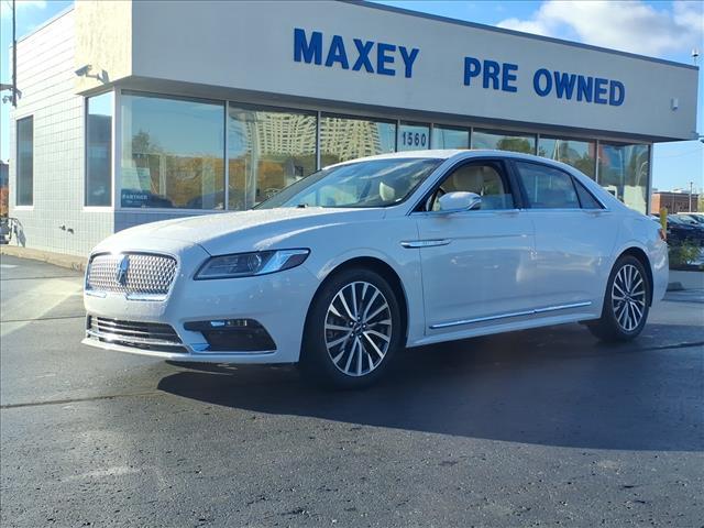 used 2017 Lincoln Continental car, priced at $18,999