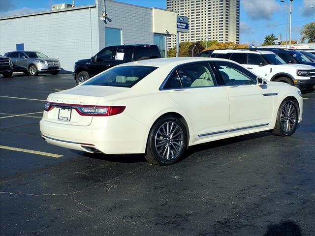 used 2017 Lincoln Continental car, priced at $18,999