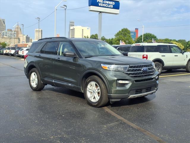 used 2022 Ford Explorer car, priced at $23,300