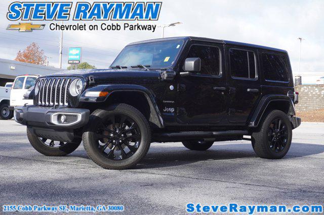 used 2021 Jeep Wrangler Unlimited car, priced at $34,991