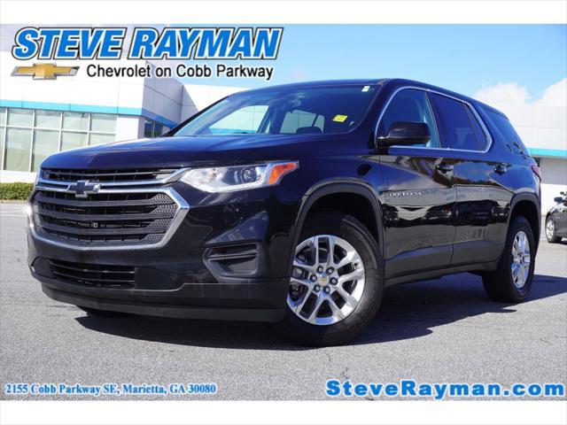 used 2019 Chevrolet Traverse car, priced at $23,061