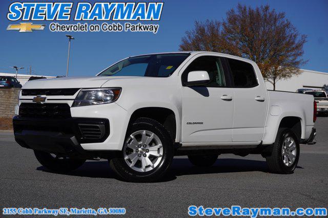 used 2021 Chevrolet Colorado car, priced at $25,612