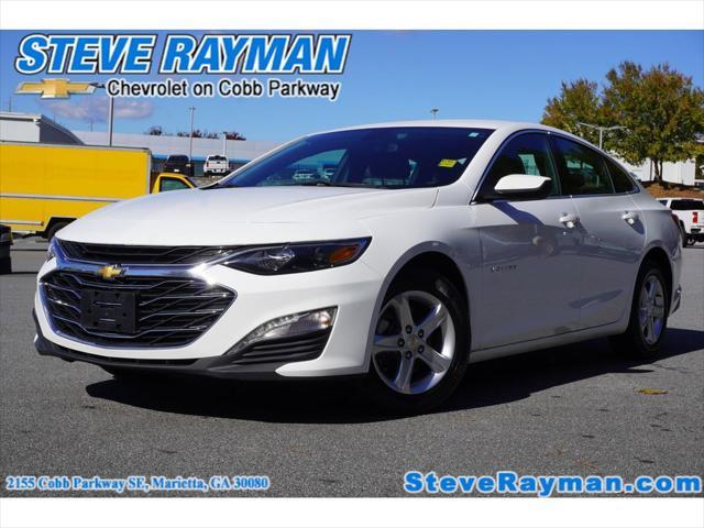 used 2022 Chevrolet Malibu car, priced at $16,681