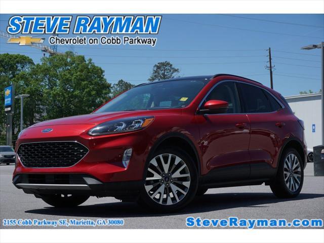 used 2020 Ford Escape car, priced at $19,488