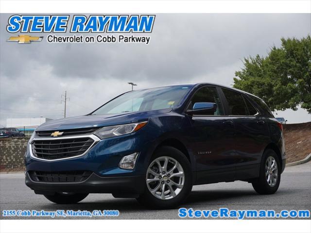 used 2021 Chevrolet Equinox car, priced at $22,711