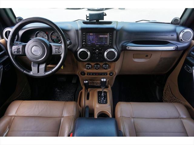 used 2012 Jeep Wrangler Unlimited car, priced at $15,978