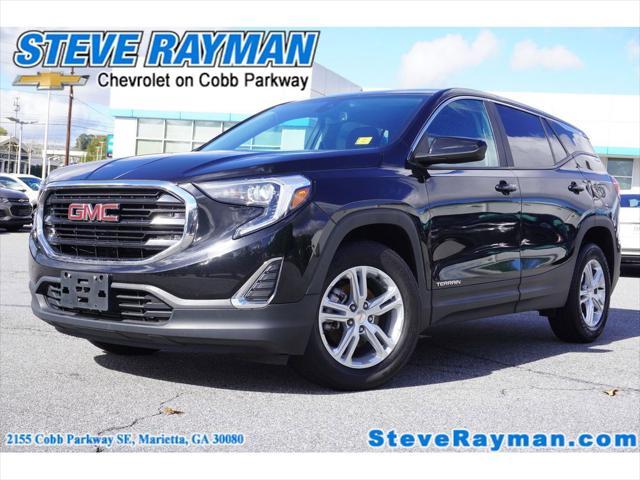 used 2021 GMC Terrain car, priced at $19,581