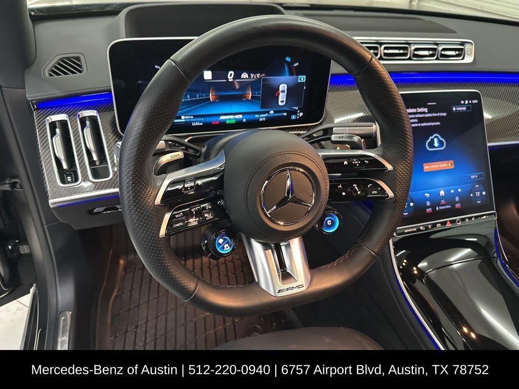 used 2024 Mercedes-Benz AMG S 63 E car, priced at $163,900