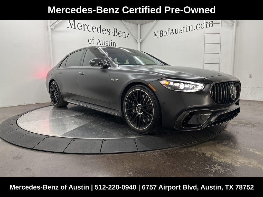 used 2024 Mercedes-Benz AMG S 63 E car, priced at $163,900