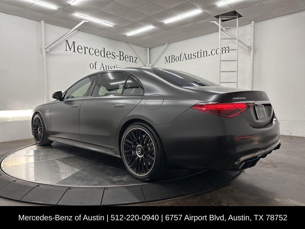 used 2024 Mercedes-Benz AMG S 63 E car, priced at $163,900