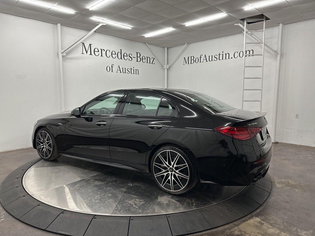 new 2025 Mercedes-Benz AMG C 43 car, priced at $73,030