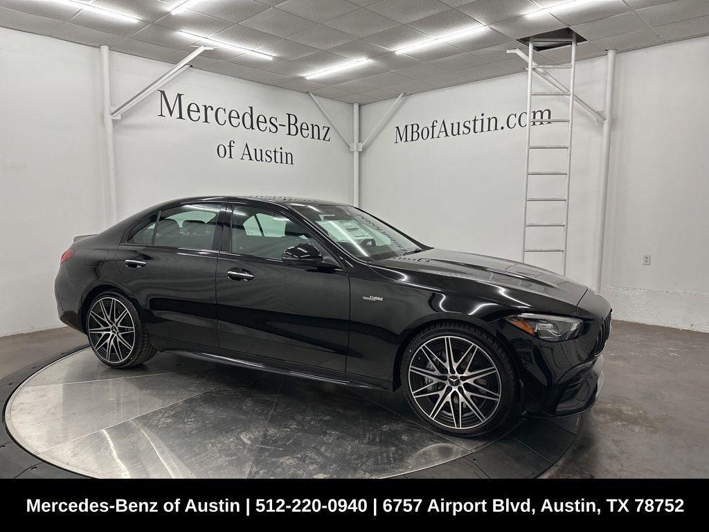 new 2025 Mercedes-Benz AMG C 43 car, priced at $73,030