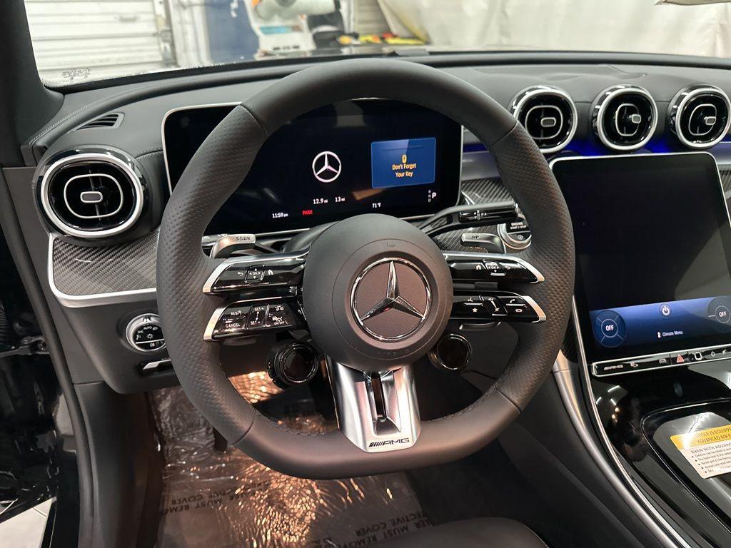 new 2025 Mercedes-Benz AMG C 43 car, priced at $73,030