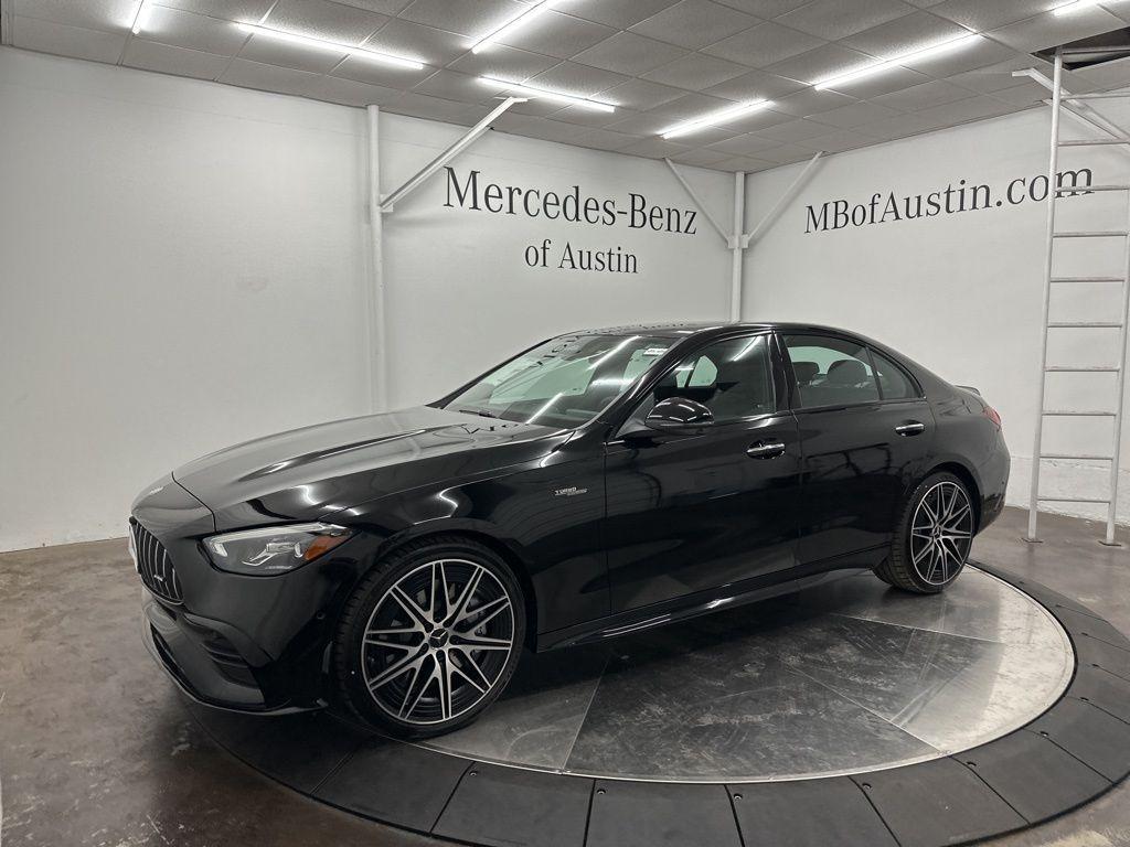 new 2025 Mercedes-Benz AMG C 43 car, priced at $73,030