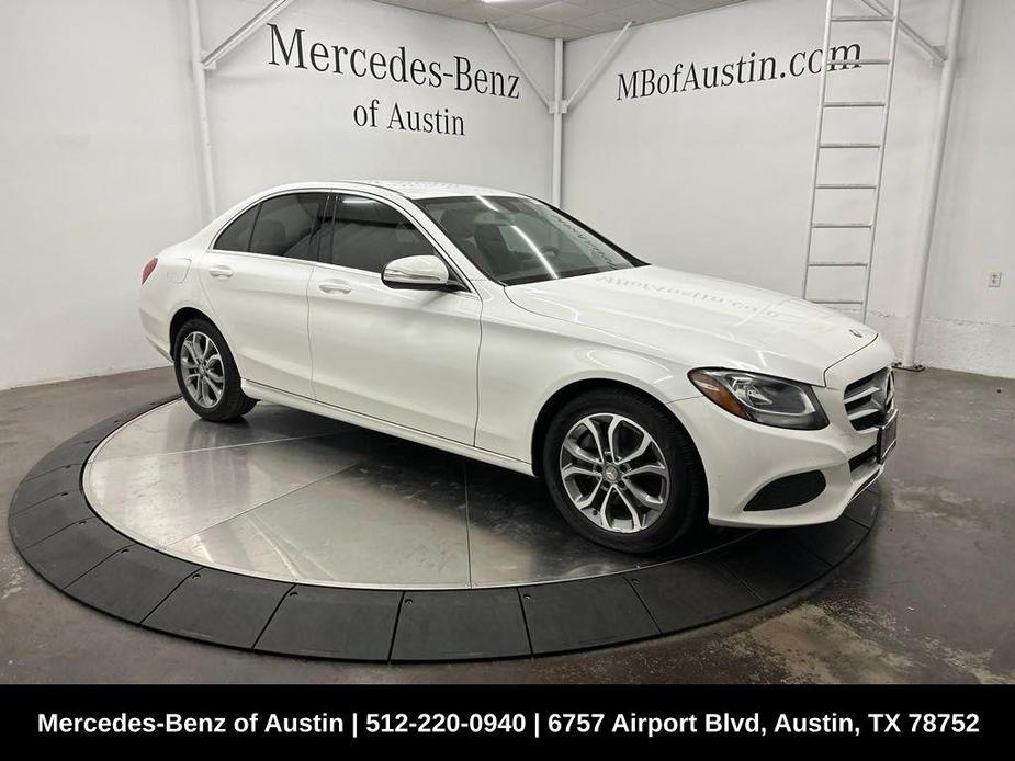 used 2015 Mercedes-Benz C-Class car, priced at $14,900