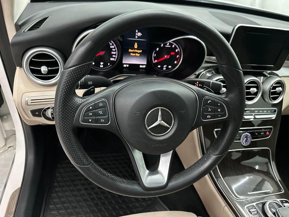 used 2015 Mercedes-Benz C-Class car, priced at $14,500