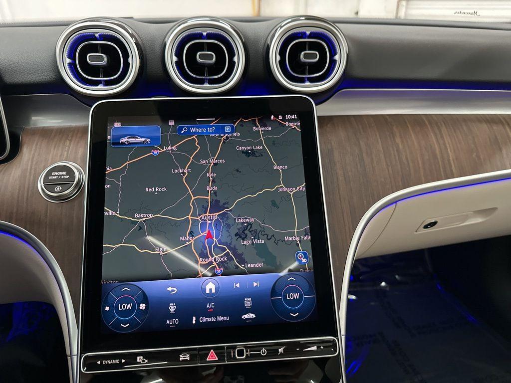 new 2025 Mercedes-Benz C-Class car, priced at $55,410