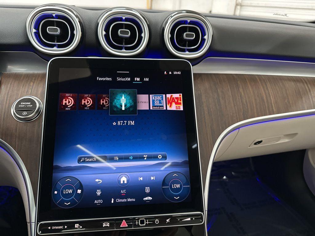 new 2025 Mercedes-Benz C-Class car, priced at $55,410