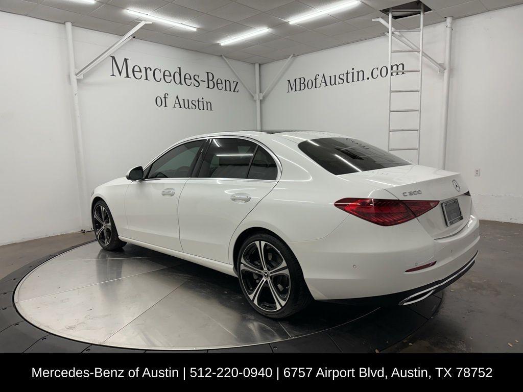 used 2023 Mercedes-Benz C-Class car, priced at $35,900