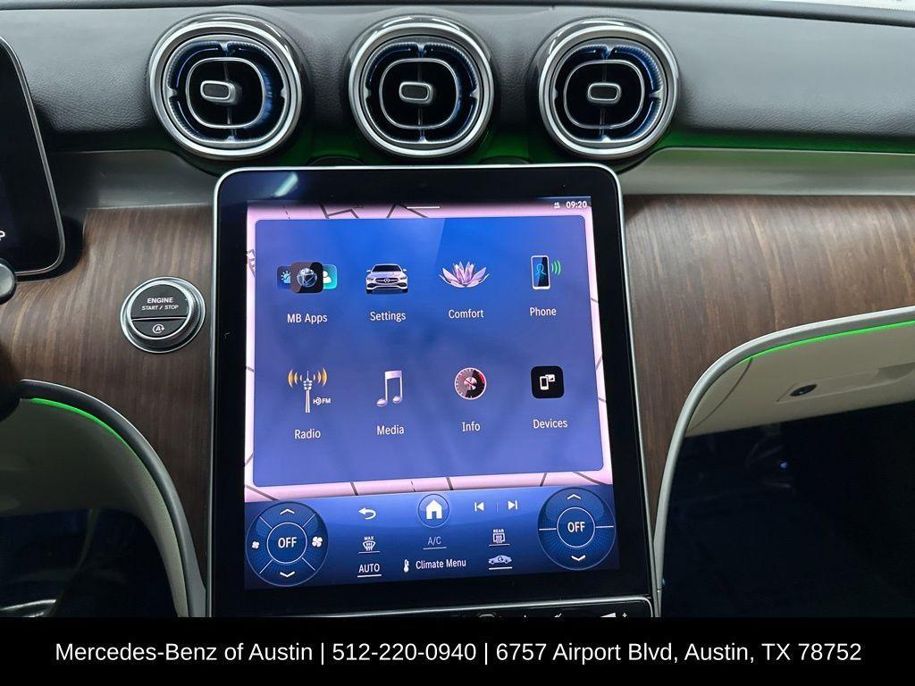 used 2023 Mercedes-Benz C-Class car, priced at $35,900