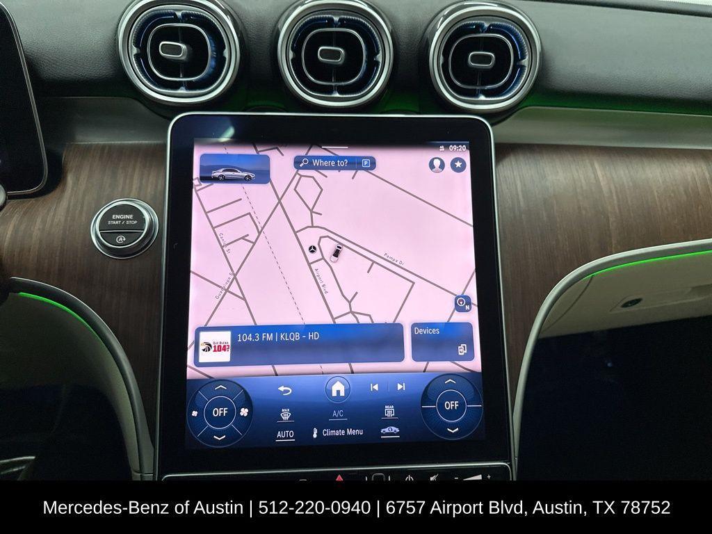 used 2023 Mercedes-Benz C-Class car, priced at $35,900