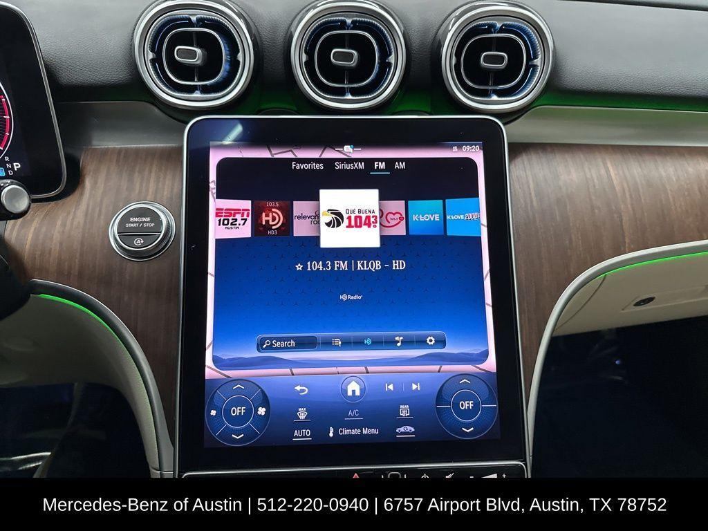 used 2023 Mercedes-Benz C-Class car, priced at $35,900