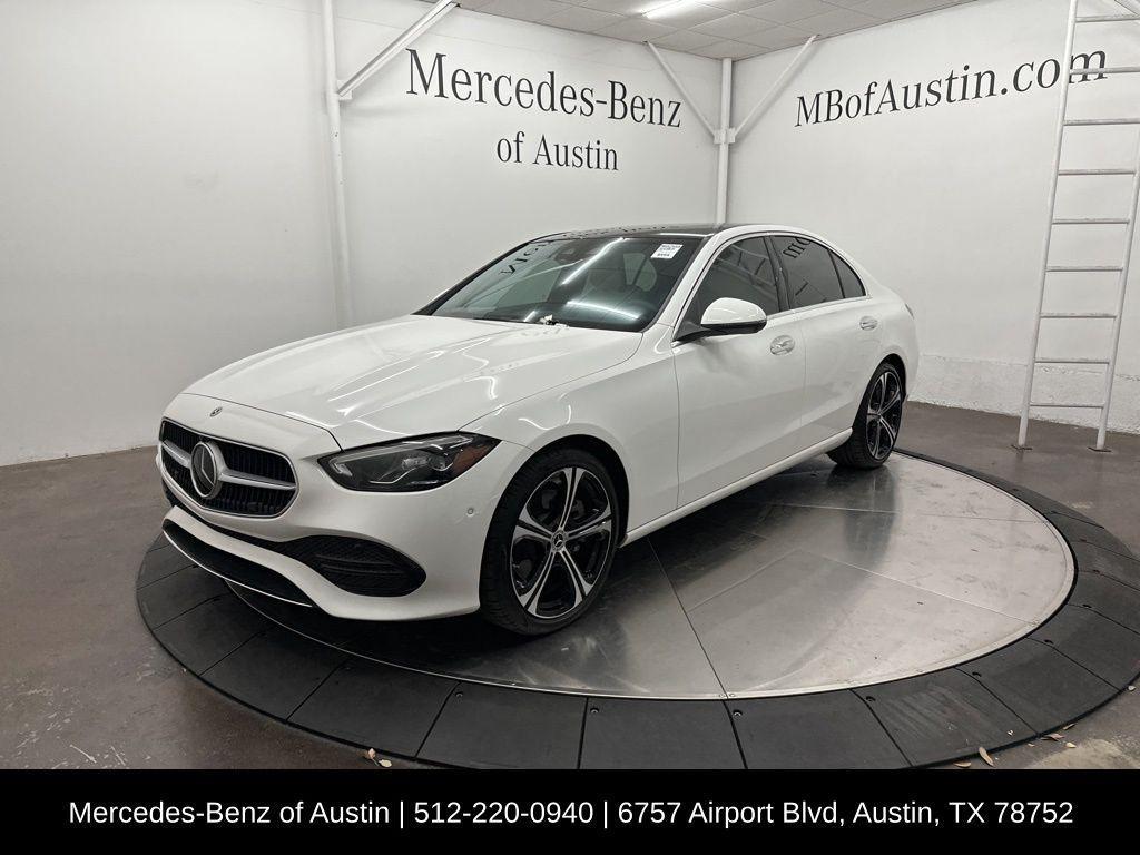 used 2023 Mercedes-Benz C-Class car, priced at $35,900