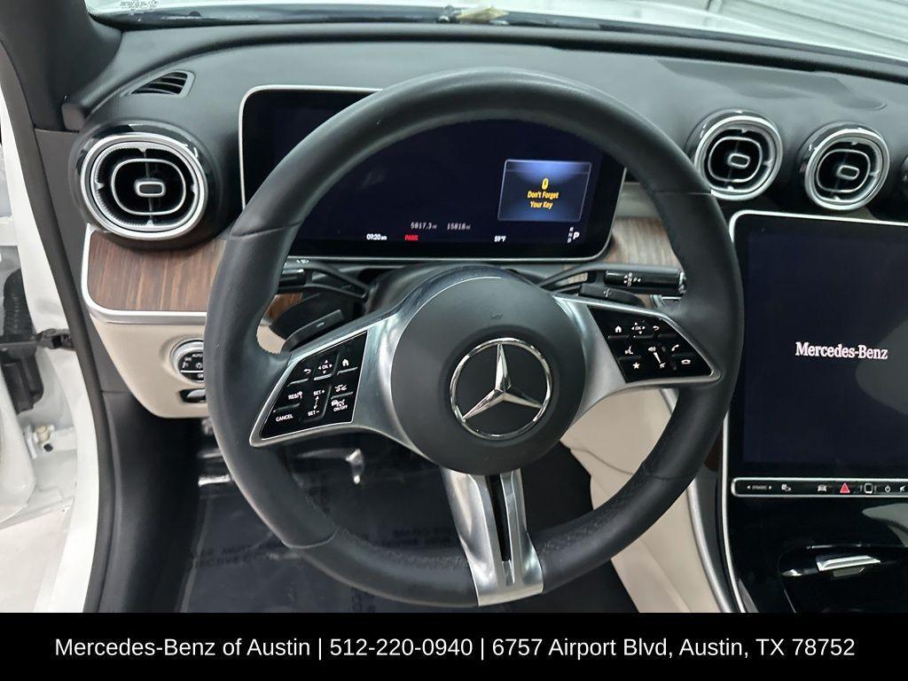 used 2023 Mercedes-Benz C-Class car, priced at $35,900