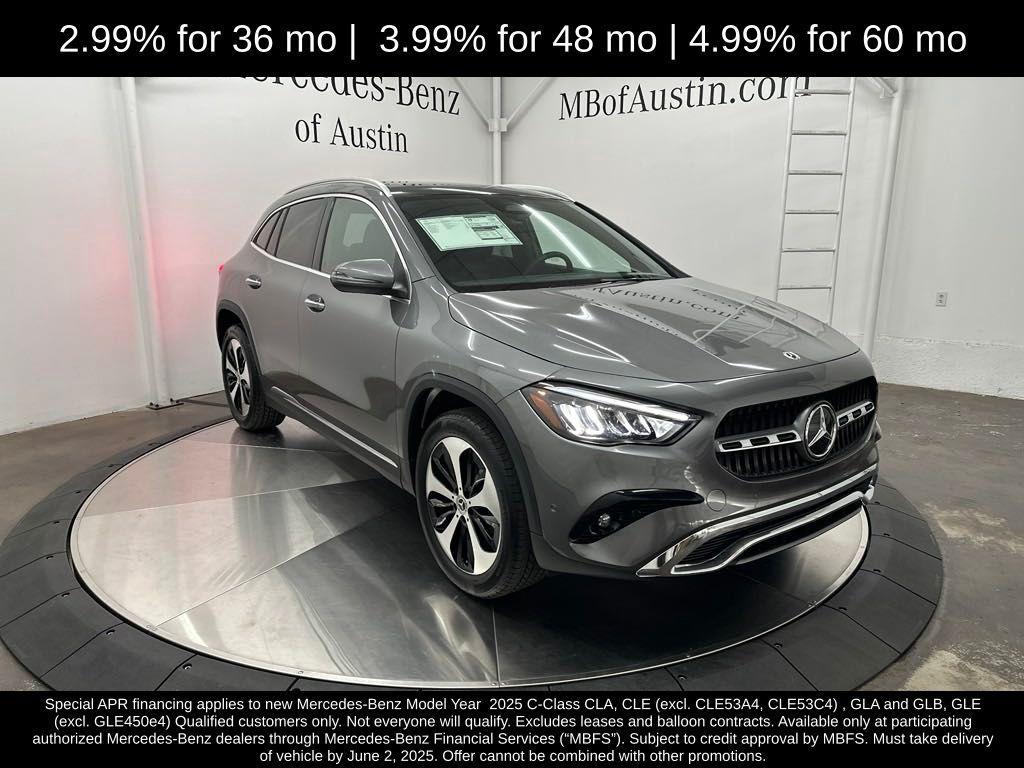 new 2025 Mercedes-Benz GLA 250 car, priced at $49,960