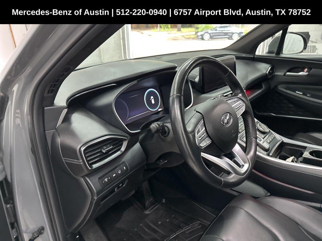 used 2022 Hyundai Santa Fe car, priced at $27,500