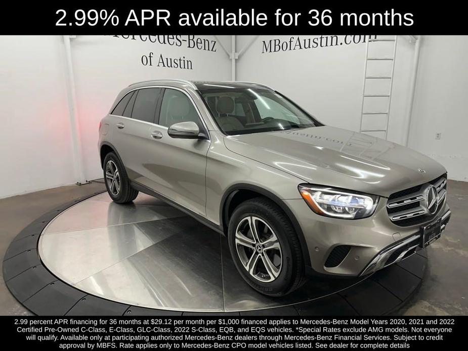 used 2021 Mercedes-Benz GLC 300 car, priced at $36,900