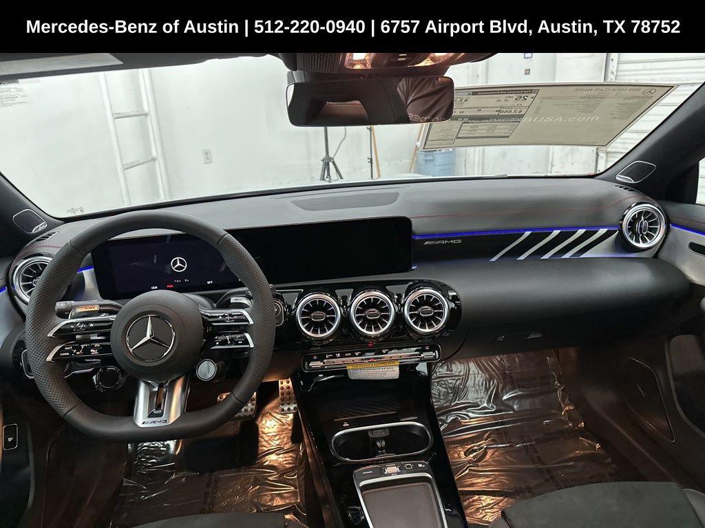 new 2025 Mercedes-Benz AMG CLA 35 car, priced at $64,260