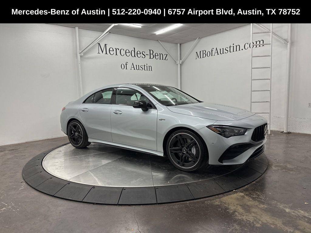 new 2025 Mercedes-Benz AMG CLA 35 car, priced at $64,260