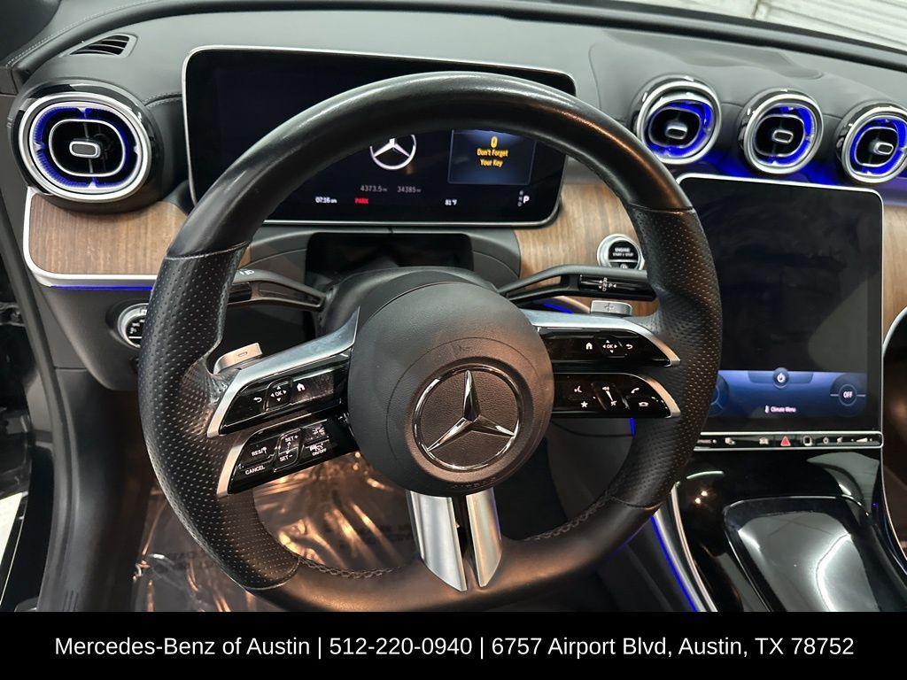 used 2022 Mercedes-Benz C-Class car, priced at $34,900