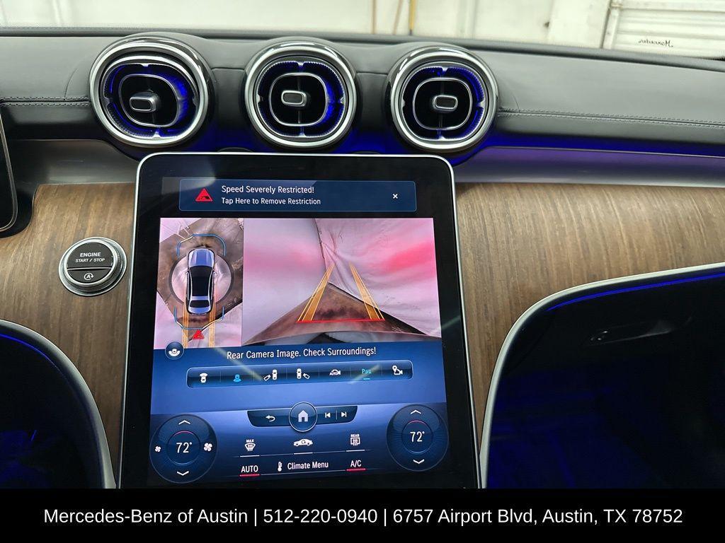 used 2022 Mercedes-Benz C-Class car, priced at $34,900