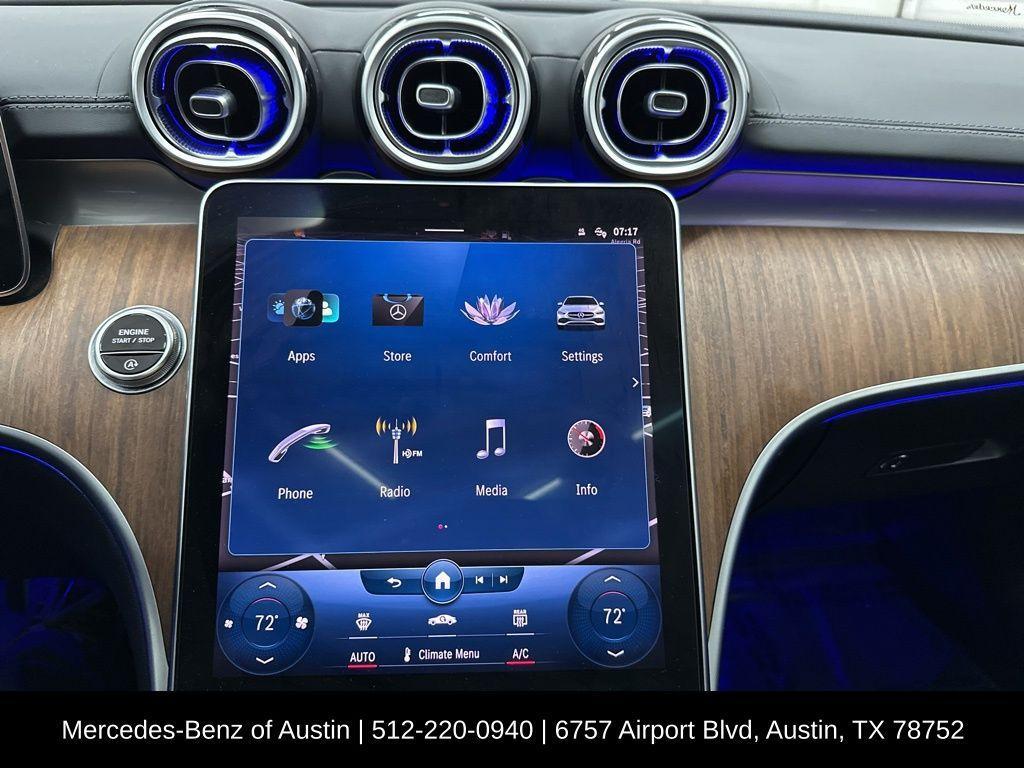 used 2022 Mercedes-Benz C-Class car, priced at $34,900