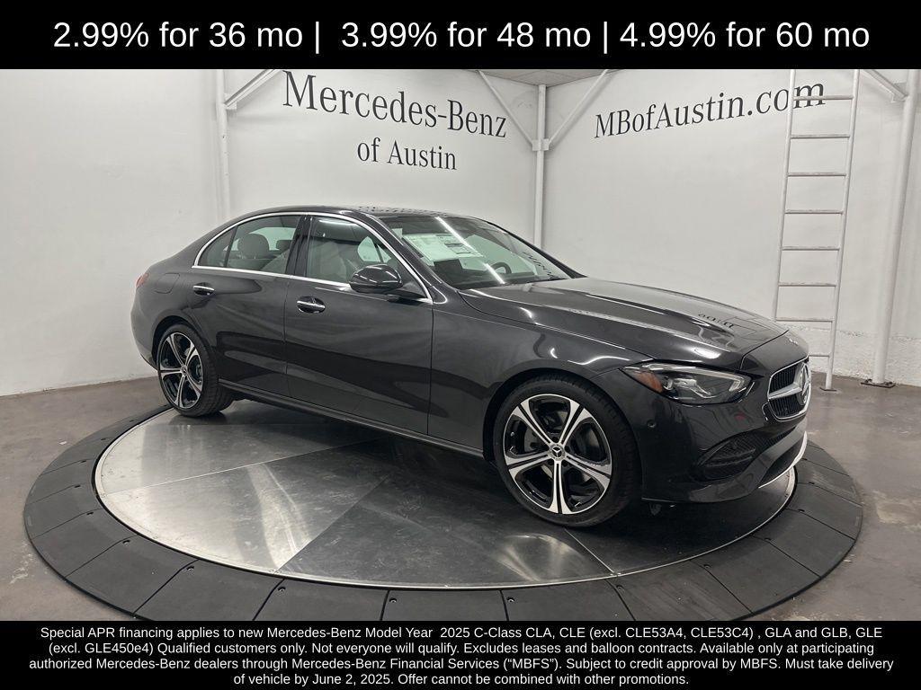 new 2025 Mercedes-Benz C-Class car, priced at $53,160