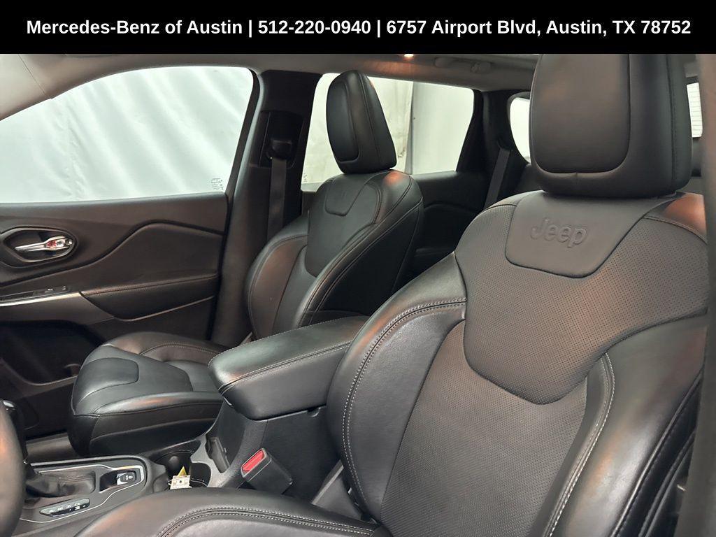 used 2022 Jeep Cherokee car, priced at $19,900