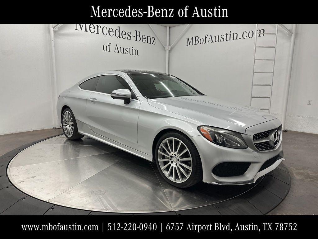 used 2017 Mercedes-Benz C-Class car, priced at $16,900