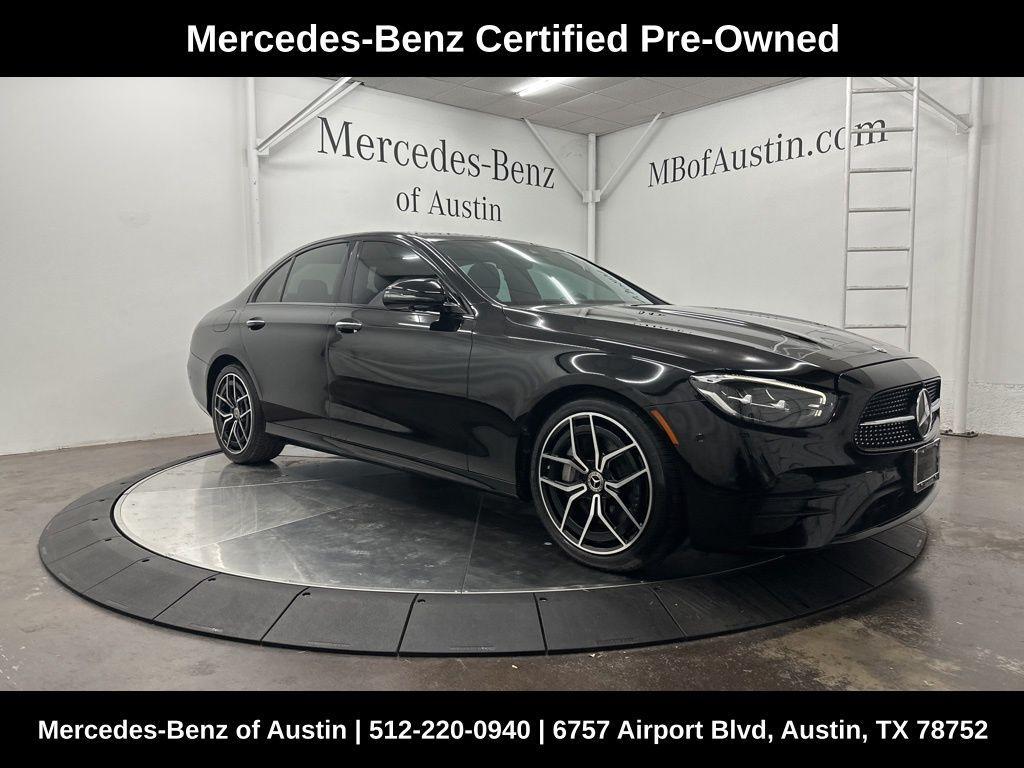 used 2021 Mercedes-Benz E-Class car, priced at $35,900
