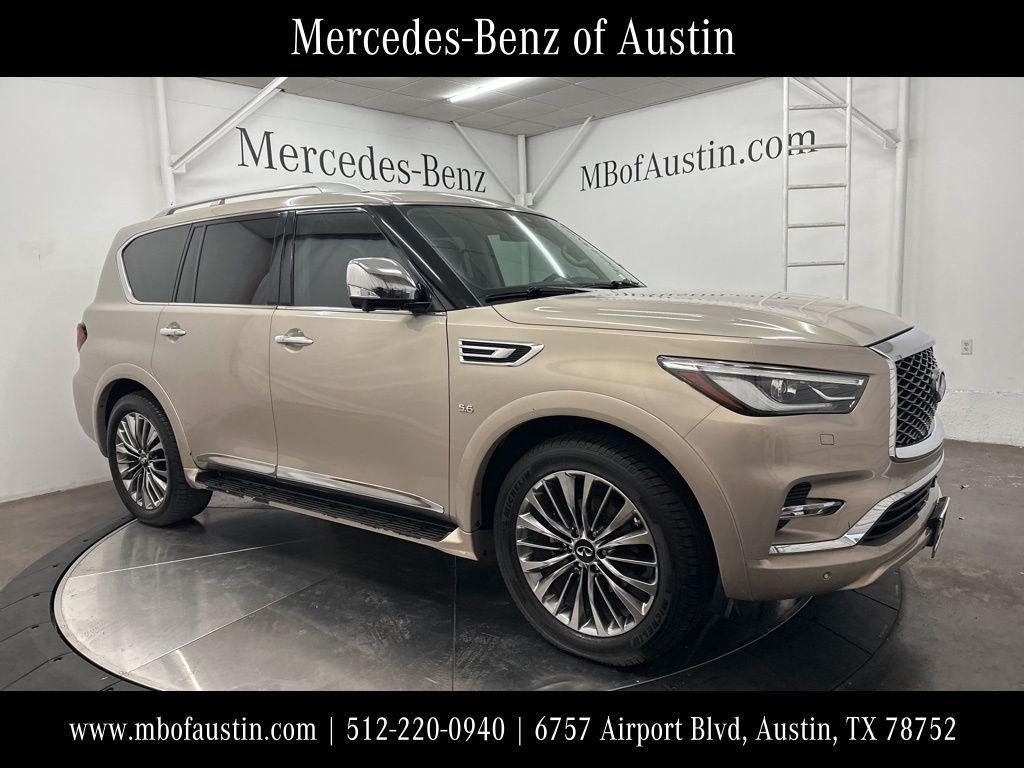 used 2018 INFINITI QX80 car, priced at $22,700