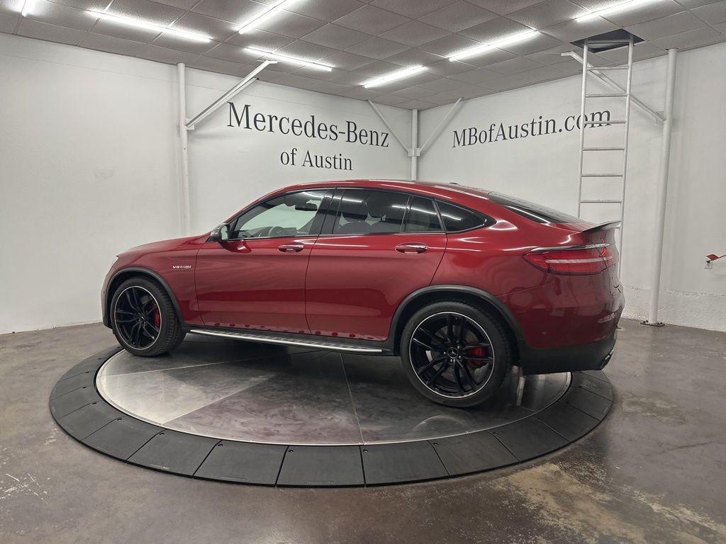 used 2019 Mercedes-Benz AMG GLC 63 car, priced at $42,900