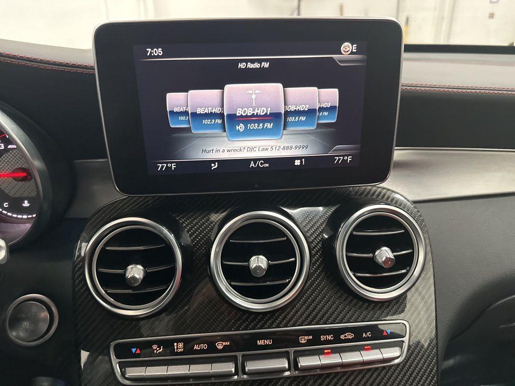 used 2019 Mercedes-Benz AMG GLC 63 car, priced at $42,900