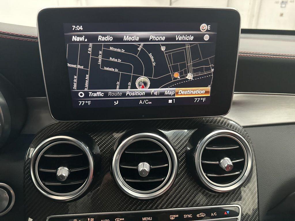 used 2019 Mercedes-Benz AMG GLC 63 car, priced at $42,900