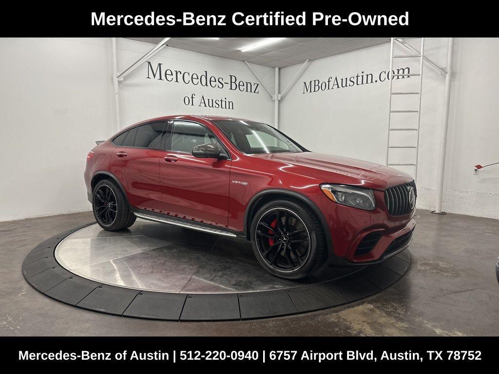 used 2019 Mercedes-Benz AMG GLC 63 car, priced at $42,900